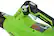 Alt View 18. Greenworks - 24-Volt 110 MPH 450 CFM Cordless Handheld Blower (1 x 4.0Ah Battery and 1 x Charger) - Black/Green.