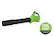 Front. Greenworks - 24-Volt 110 MPH 450 CFM Cordless Handheld Blower (Battery Not Included) - Black/Green.