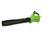 Alt View 12. Greenworks - 24-Volt 110 MPH 450 CFM Cordless Handheld Blower (Battery Not Included) - Black/Green.