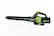 Alt View 14. Greenworks - 80-Volt 145 MPH / 580 CFM Pro Cordless Brushless Blower (Battery and charger not included) - Black/Green.