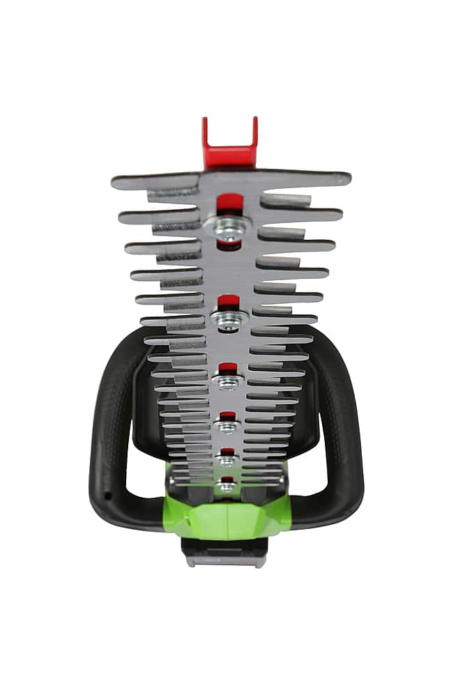 Alt View 18. Greenworks - 24-Volt 22-Inch Cordless Hedge Trimmer (1 x 4.0Ah Battery and 1 x Charger) - Black/Green.