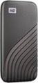 Angle Zoom. WD - My Passport 2TB External USB Type-C Portable Solid State Drive - Space Gray.