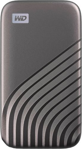 WD - My Passport 2TB External USB Type-C Portable Solid State Drive - Space Gray