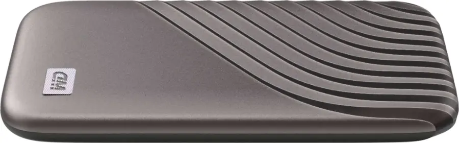 Alt View 14. WD - My Passport 2TB External USB Type-C Portable SSD - Space Gray.