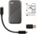 Alt View Zoom 17. WD - My Passport 2TB External USB Type-C Portable Solid State Drive - Space Gray.