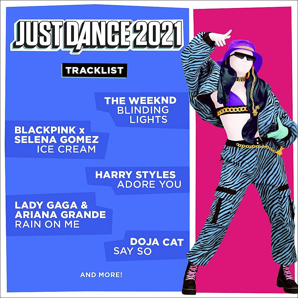 Left. Ubisoft - Just Dance 2021.