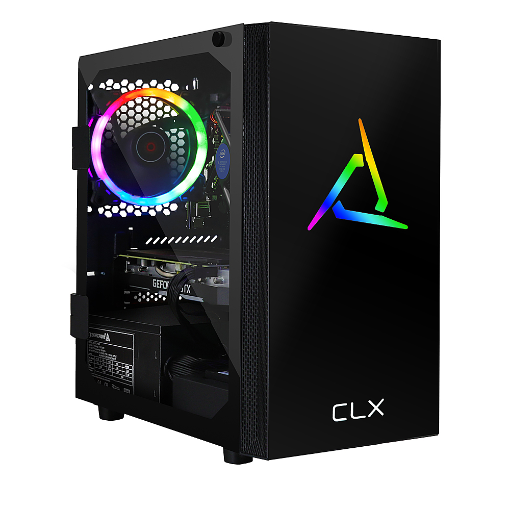 CLX SET Gaming Desktop Intel Core i5 9600KF 3.7GHz  - Best Buy
