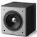 Alt View 12. Edifier - T5 Powered Subwoofer - 70W RMS Active Woofer with 8 Inch Driver & Low Pass Filter - Black.