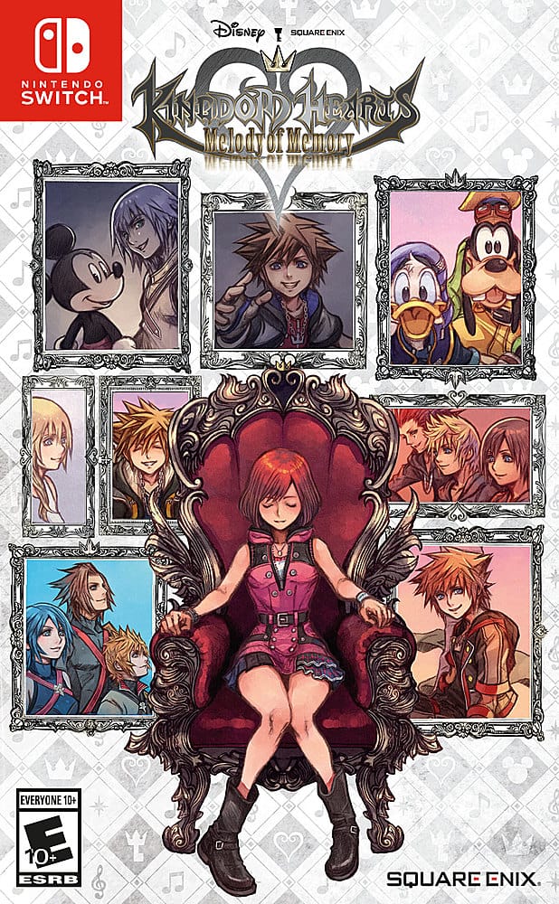Front. Square Enix - Kingdom Hearts Melody of Memory.