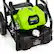 Alt View 12. Greenworks - Electric Pressure Washer up to 2000 PSI at 1.2 GPM - Black/Green.