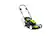 Alt View 12. Greenworks - 80-Volt Pro 21-Inch Self Propelled Lawn Mower (1 x 4.0Ah Battery and 1 x Charger) - Green.