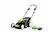 Alt View 16. Greenworks - 80-Volt Pro 21-Inch Self Propelled Lawn Mower (1 x 4.0Ah Battery and 1 x Charger) - Green.