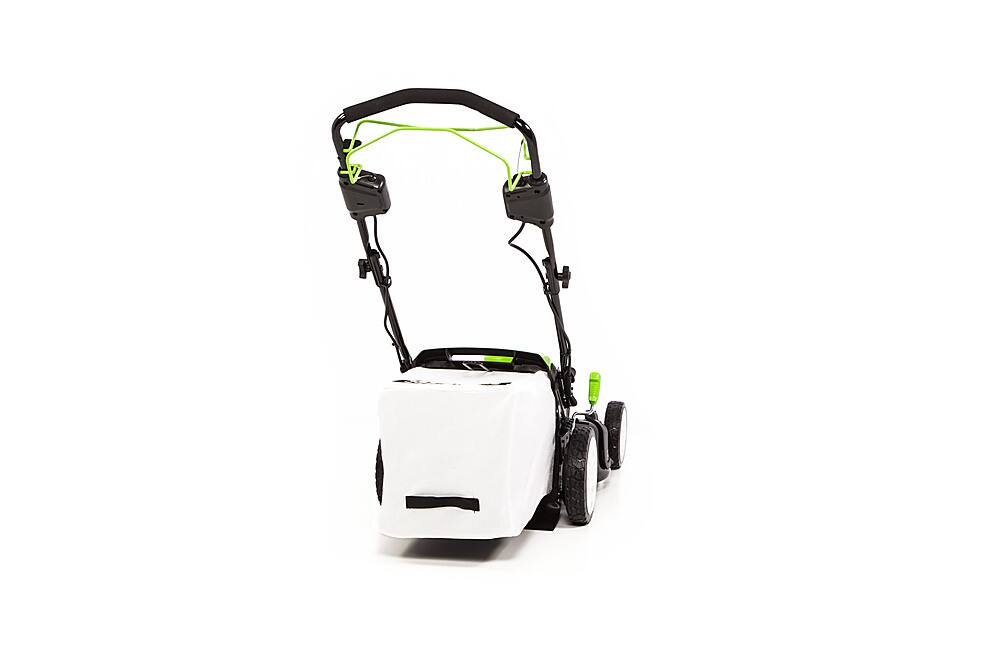 Alt View 18. Greenworks - 80-Volt Pro 21-Inch Self Propelled Lawn Mower (1 x 4.0Ah Battery and 1 x Charger) - Green.