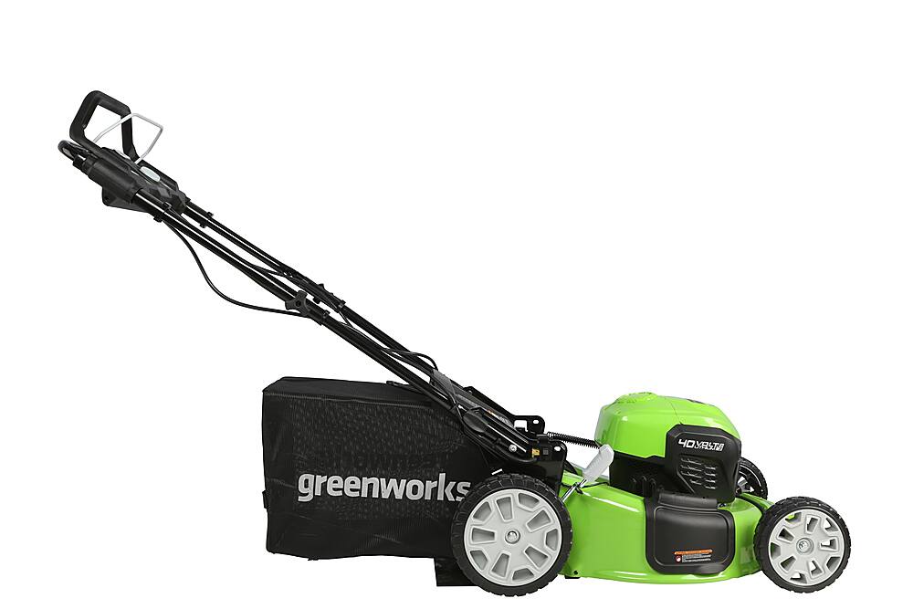 Customer Reviews: Greenworks 40-volt 21-inch Self Propelled Lawn Mower 