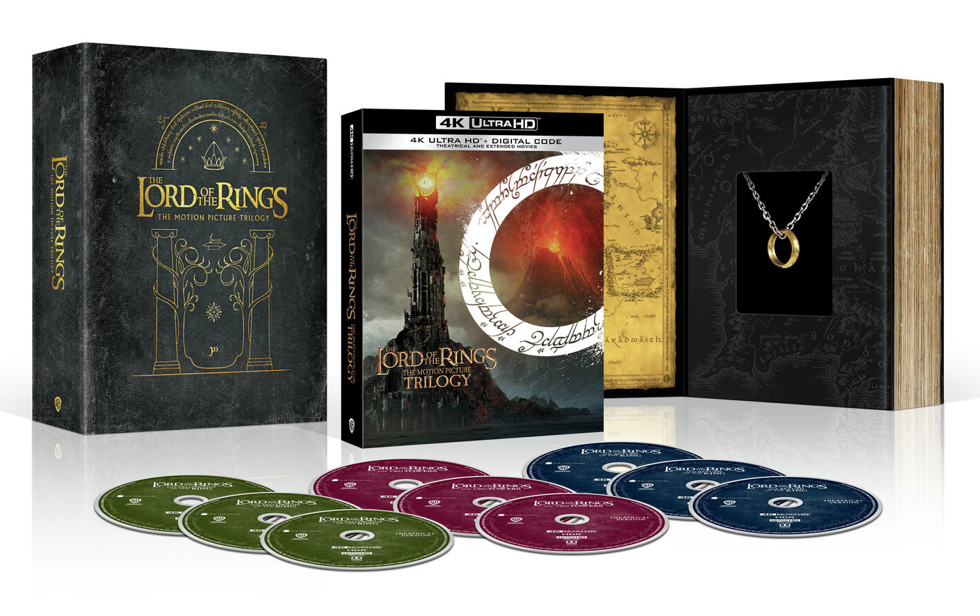 Saga Dalset oortelefoon The Lord of the Rings: The Motion Picture Trilogy [Extended/Theatrical] [4K  Ultra HD Blu-ray] - Best Buy
