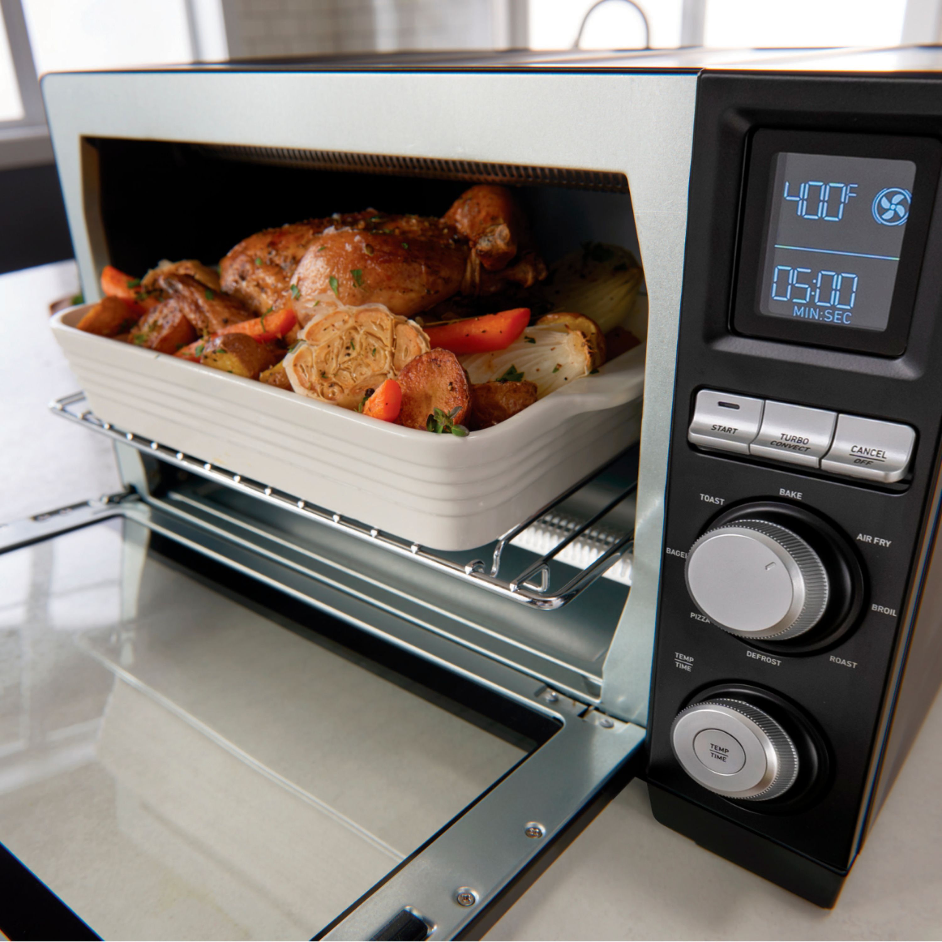Calphalon Precision Air Fry Convection Oven, Countertop Toaster Oven Black 2109247 - Best Buy