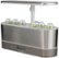 Alt View Zoom 13. AeroGarden - Harvest Elite Slim with Heirloom Salad Greens Seed Pod Kit - Hydroponic Indoor Garden - Stainless – Heirloom Salad kit.