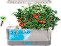 Alt View Zoom 11. AeroGarden - Harvest Elite Slim – Indoor Garden – Easy Setup – 6 grow pods included - Stainless – Flower kit.
