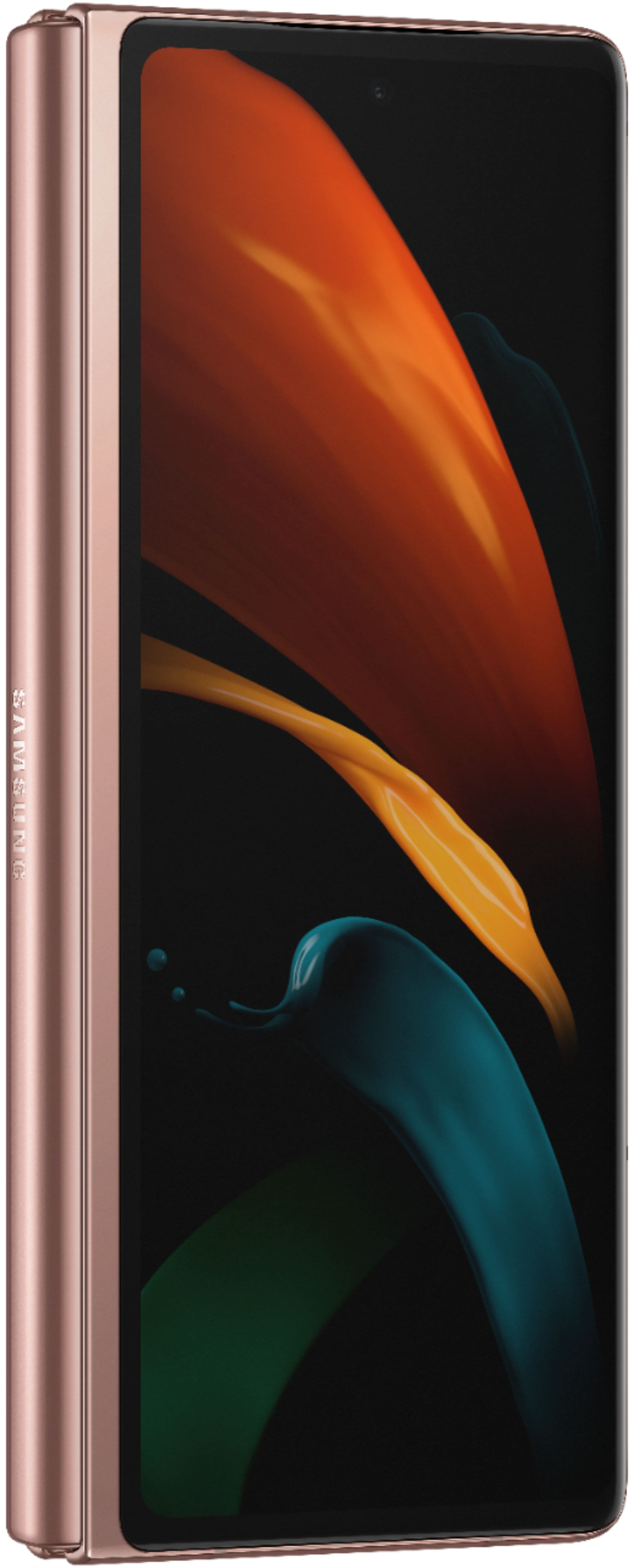Alt View 14. Samsung - Galaxy Z Fold2 5G 256GB - Mystic Bronze.
