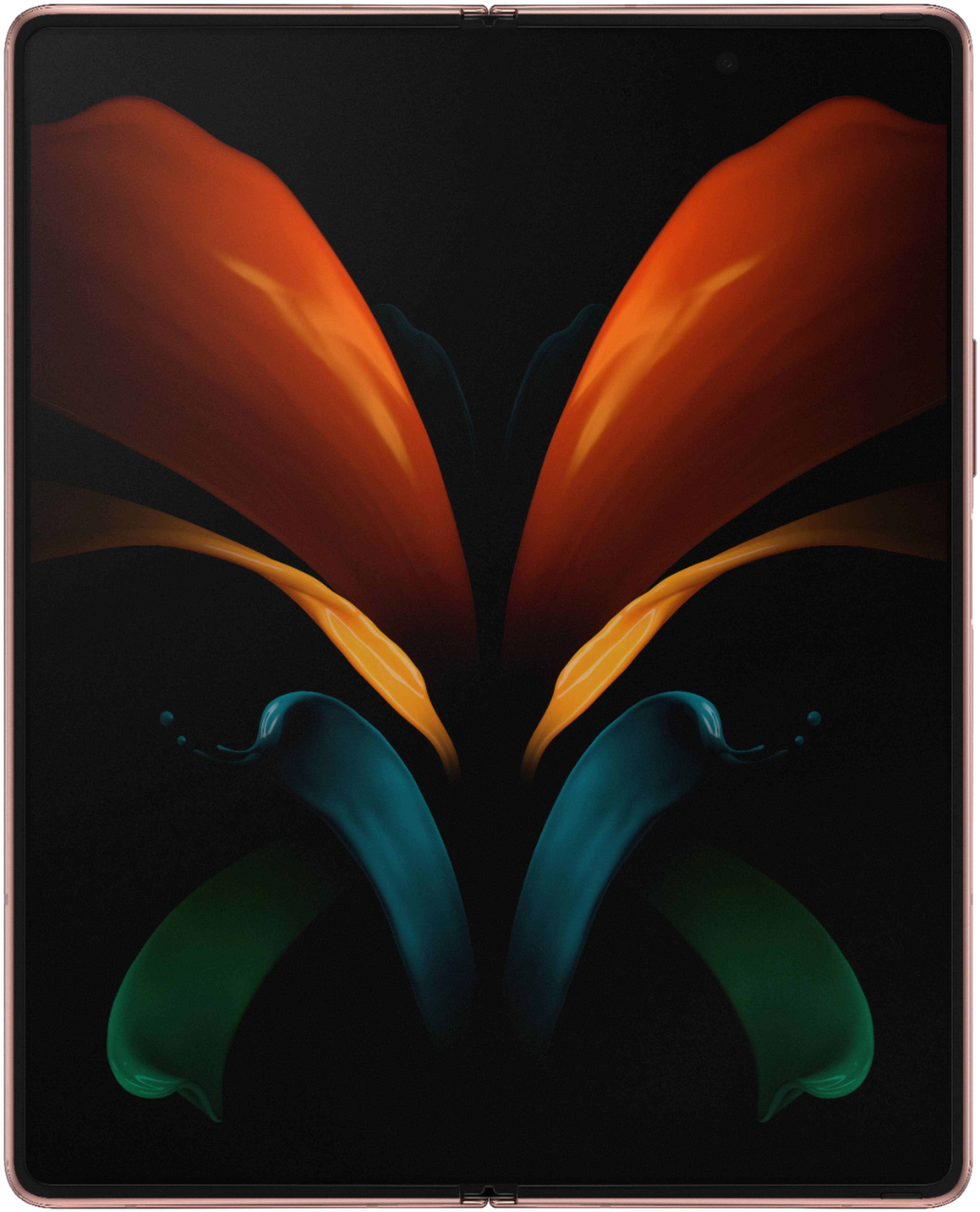 Alt View 17. Samsung - Galaxy Z Fold2 5G 256GB - Mystic Bronze.