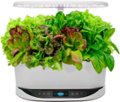 Front Zoom. AeroGarden - Bounty with Heirloom Salad Greens Seed Pod Kit - Hydroponic Indoor Garden - White.