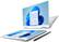 Alt View 4. Dell - XPS 13.4" 2-in-1 Touch FHD+ Laptop - Intel Core i7- 8GB RAM- 256GB SSD - Platinum Silver.