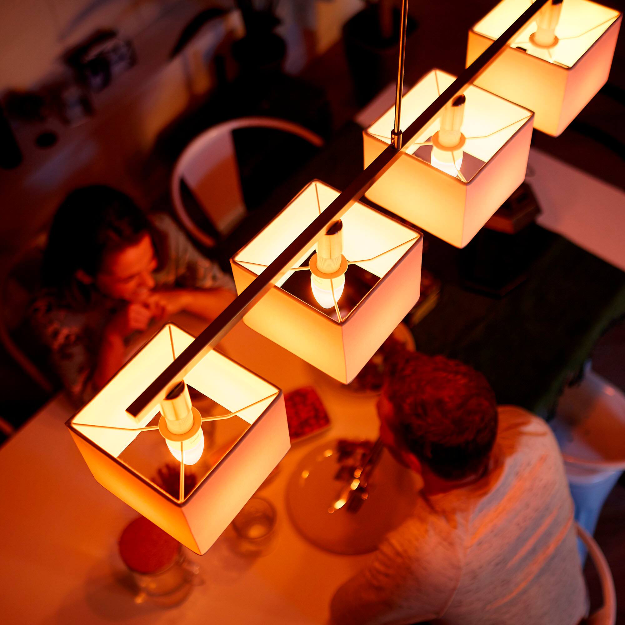 Alt View 11. Philips - Hue E12 Bluetooth 40W Smart LED Candelabra Bulb - White Ambiance.