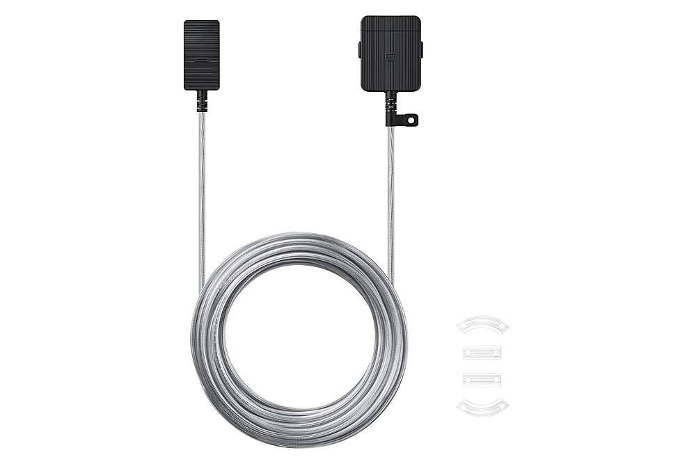 Alt View 13. Samsung - 15m One Invisible Connection Cable for QLED 4K & The Frame TVs - Transparent.