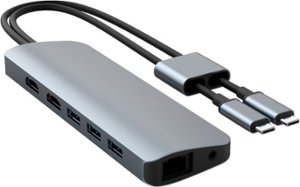 Hyper - HyperDrive Viper 10-in-2 USB-C Hub - Space Gray - Front_Zoom