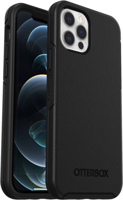 OtterBox Symmetry Series+ Case MagSafe for Apple iPhone 12 / iPhone 12 Pro - Black OtterBox Symmetry Series+ Case MagSafe for Apple iPhone 12 / iPhone 12 Pro - Black