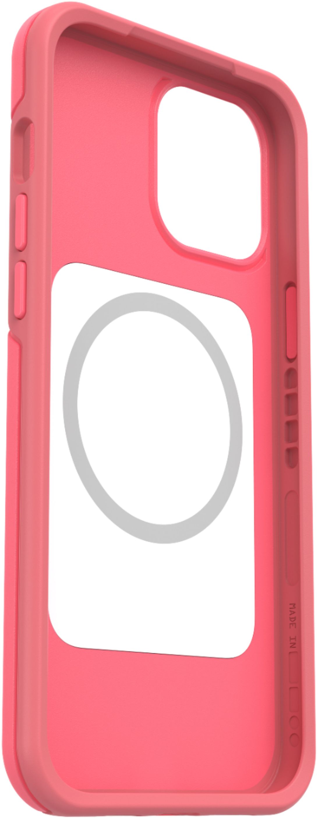 Left View: OtterBox - Commuter Antimicrobial Case for Apple iPhone 12 mini - Bespoke Way