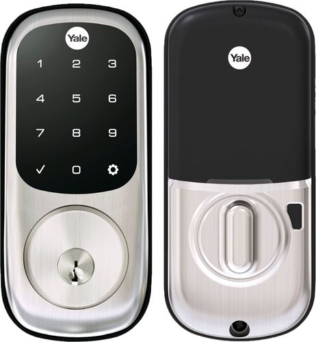 Yale - Assure Lock - Touchscreen Keypad Door Lock - Satin Nickel