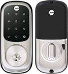Front Zoom. Yale - Assure Lock - Touchscreen Keypad Door Lock - Satin Nickel.