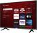 Alt View 12. TCL - 50” Class 4 Series 4K UHD Smart Roku TV - Black.