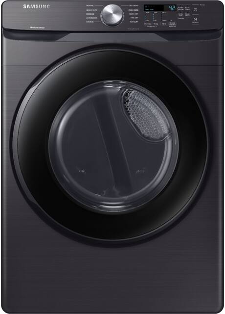 Samsung 7.5 Cu. Ft. Stackable Gas Dryer with Sensor Dry Black