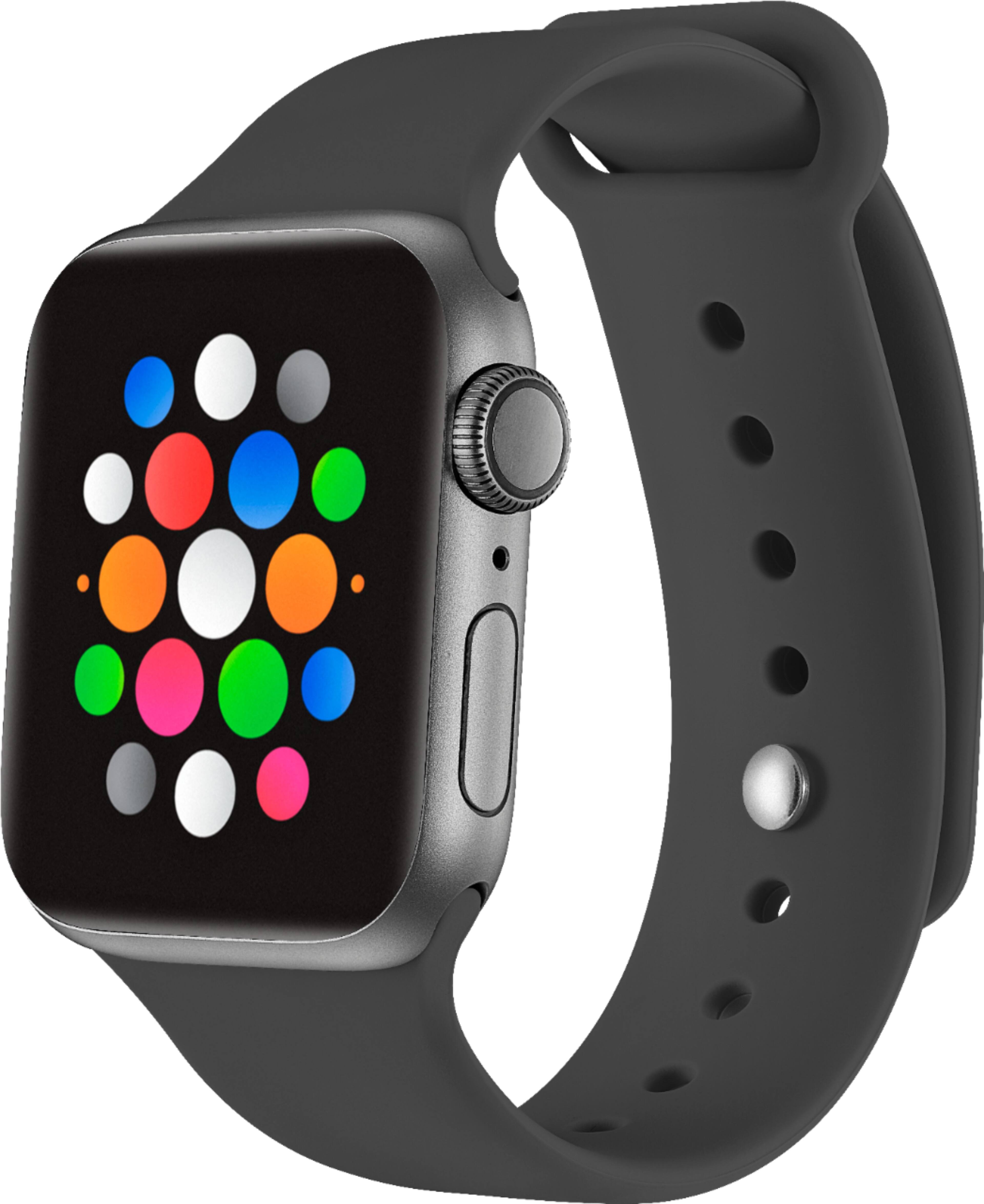 Best Buy: Modal™ Silicone Band for Apple Watch 42, 44, 45mm