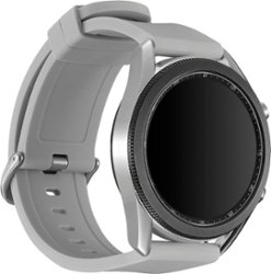 Modal™ - Silicone Watch Band for Galaxy Watch3 (45mm) and Galaxy Watch (46mm) - Stone - Angle_Zoom