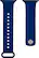 Alt View 11. Modal™ - Silicone Watch Band for Apple Watch 42, 44, 45mm (Series 1-8) and Apple Watch Ultra 49mm - Royal blue.