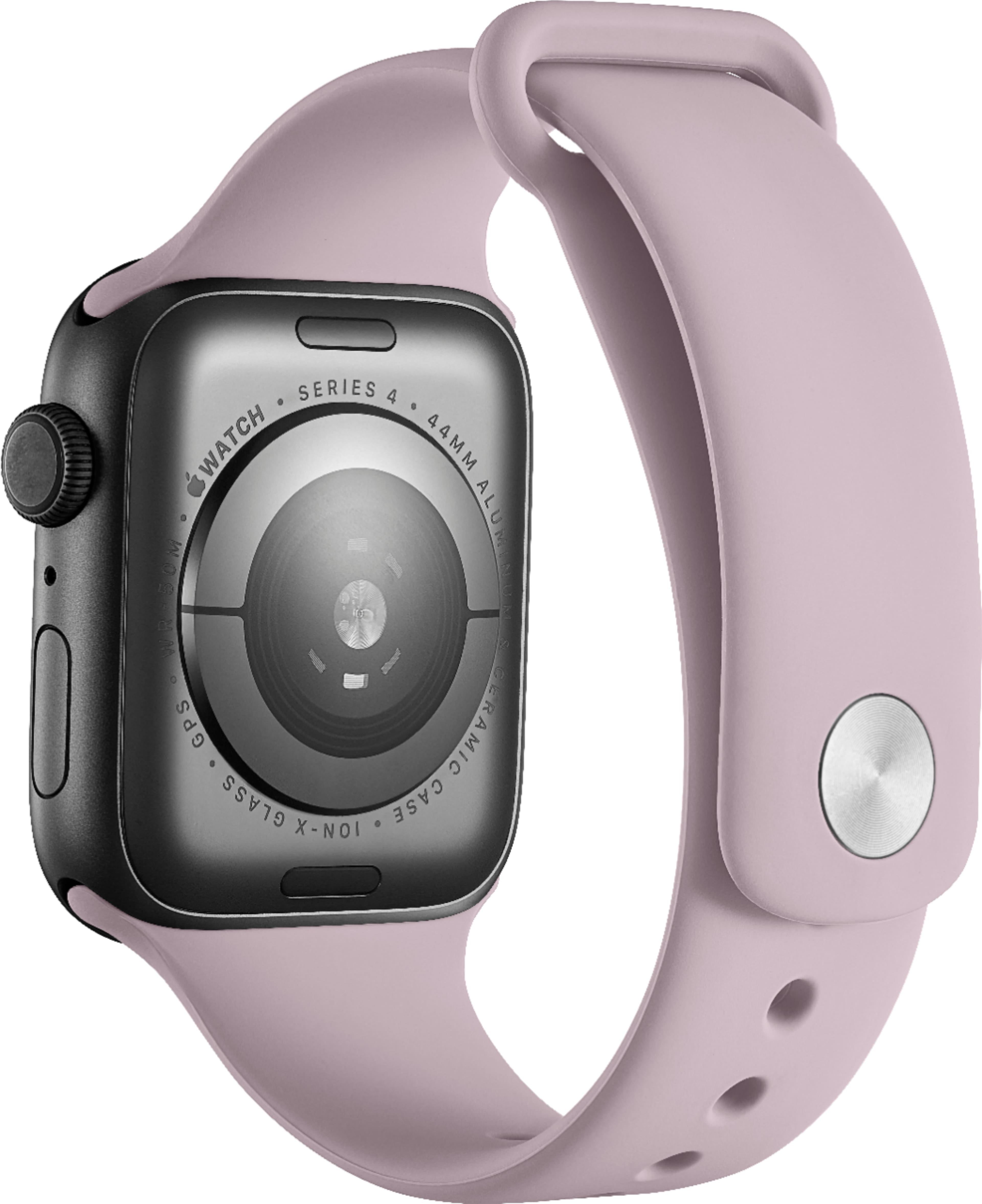 Apple Watch Series 7 With Apple Logo + Pink Strap 45mm (Super High Quality)  - iswag