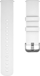 Modal™ - Silicone Watch Band for Galaxy Watch3 (45mm) and Galaxy Watch (46mm) - Pure white - Angle_Zoom