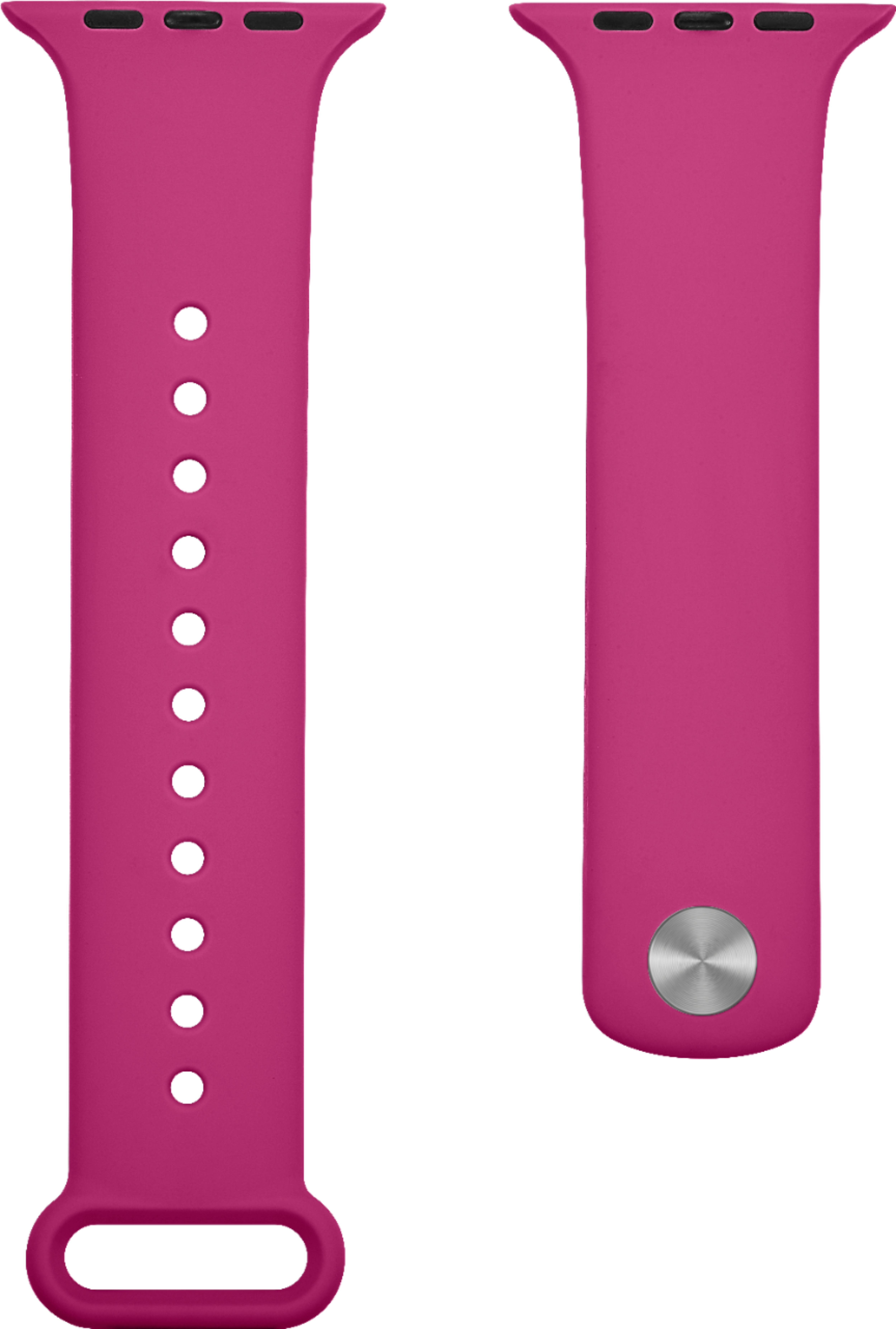 Modal™ - Silicone Watch Band for Apple Watch 42mm, 44mm, Apple Watch Series 7 45mm and Apple Watch Series 8 45mm - Pink