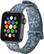 Alt View 13. Modal™ - Woven Nylon Watch Band for Apple Watch 38mm, 40mm, 41mm and Apple Watch Series 8 41mm - Gray/Snowflakes.