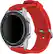 Alt View 13. Modal™ - Silicone Watch Band for Galaxy Watch3 (45mm) and Galaxy Watch (46mm) - Candy Apple Red.