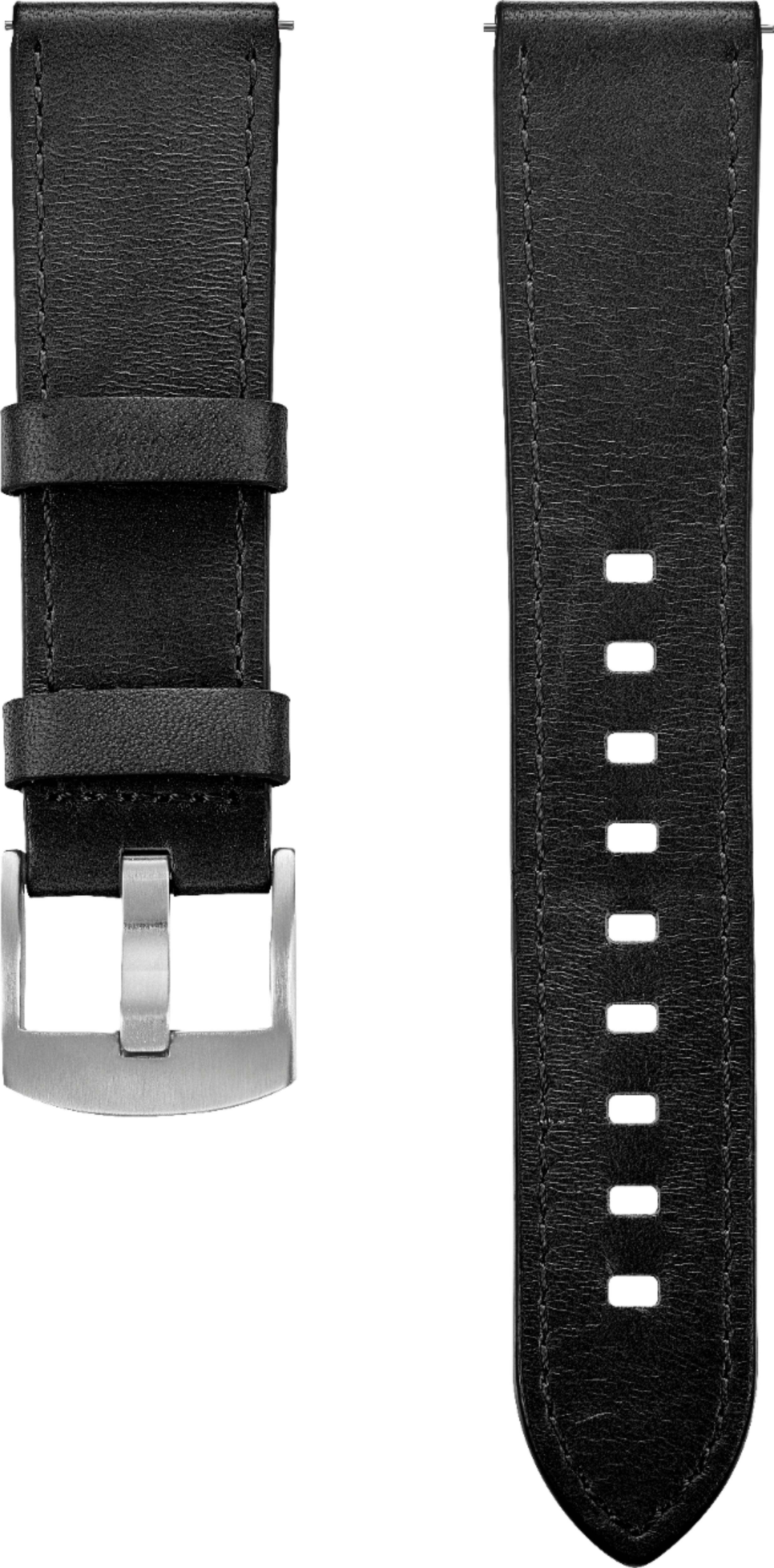 Groove Life Black Cleveland Browns Samsung 22mm Long Watch Band