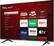 Alt View 11. TCL - 55” Class 4 Series 4K UHD Smart Roku TV - Black.