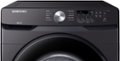 Alt View Zoom 11. Samsung - 4.5 Cu. Ft. High Efficiency Stackable Smart Front Load Washer with Vibration Reduction Technology+ - Black Stainless Steel.