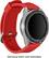 Alt View 12. Modal™ - Silicone Watch Band for Samsung Galaxy Watch, Galaxy Watch3, Galaxy Watch4, Galaxy Active, and Galaxy Active 2 - Candy Apple Red.