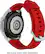 Alt View 15. Modal™ - Silicone Watch Band for Samsung Galaxy Watch, Galaxy Watch3, Galaxy Watch4, Galaxy Active, and Galaxy Active 2 - Candy Apple Red.