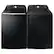 Alt View 15. Samsung - 4.5 Cu. Ft. High Efficiency Top Load Washer with Active WaterJet - Brushed Black.