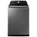Front. Samsung - 4.5 Cu. Ft. High Efficiency Top Load Washer with Active WaterJet - Platinum.